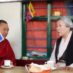 Встреча с сестрой Его Святейшества Далай Ламы XIV.