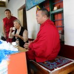 Встреча с сестрой Его Святейшества Далай Ламы XIV.